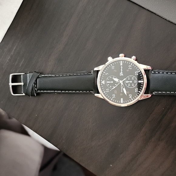 Black and Gold Watch - Picture 2 of 2